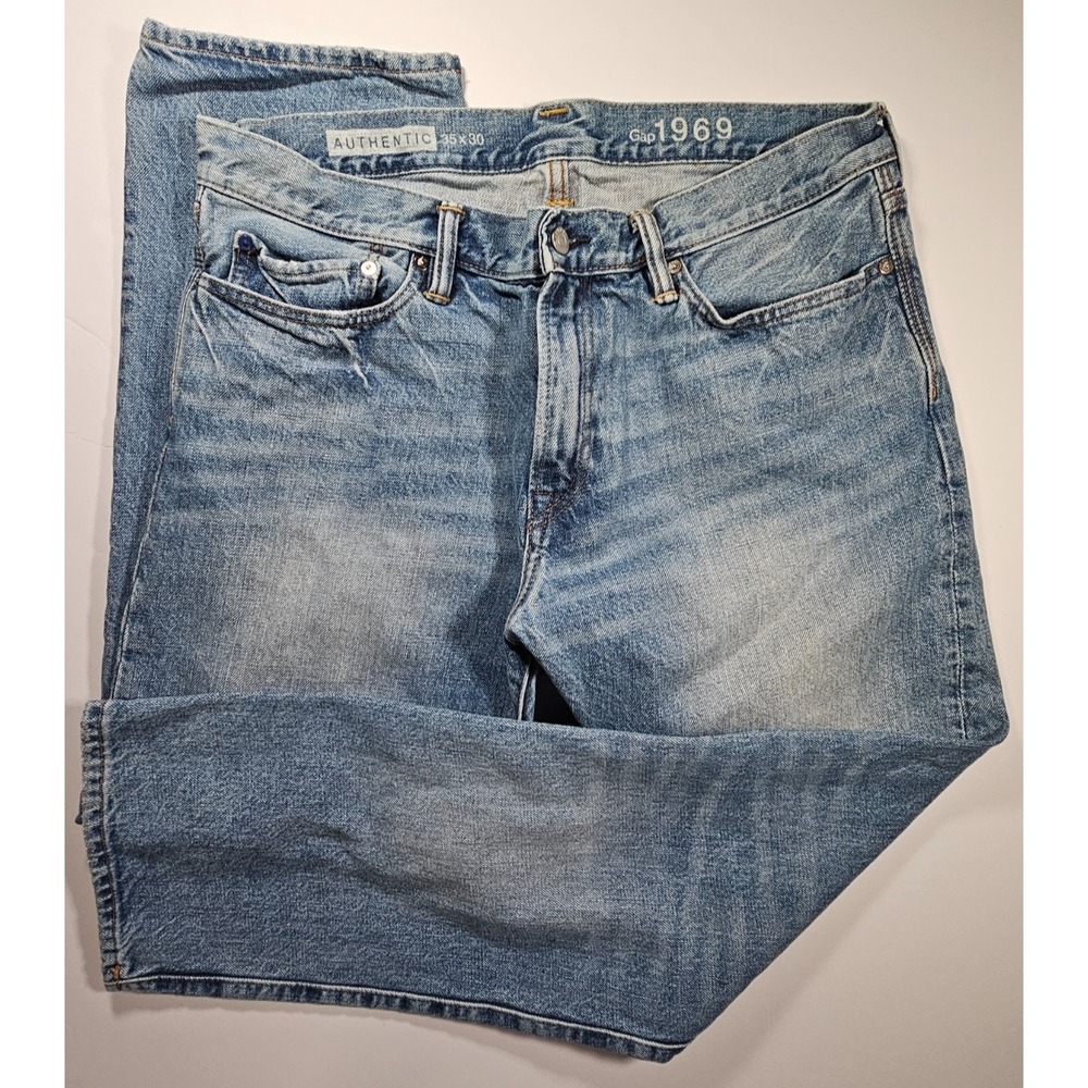 Gap 1969 Ringspun Denim Loose Fit 35X30